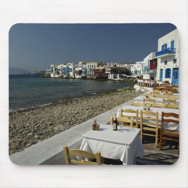Alfombrilla De Ratón Europa, Grecia, Mykonos. Vistas al mar (Frente)
