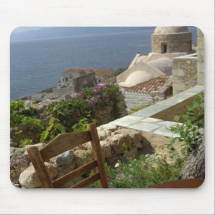 Alfombrilla De Ratón Europa, Grecia, Peloponeso, Monemvasia (único