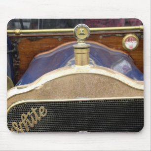 Alfombrilla De Ratón Europa, Irlanda, Dublín. Coche antiguo, Blanco 2