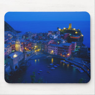 Alfombrilla De Ratón Europa, Italia, Cinque Terre, Vernazza. Ladera
