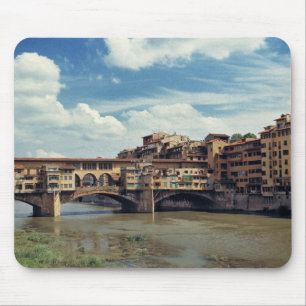 Alfombrilla De Ratón Europa, Italia, Florencia. El Ponte Vecchio