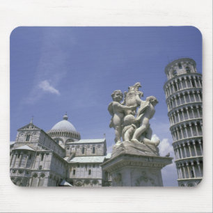Alfombrilla De Ratón Europa, Italia, Pisa, Torre inclinada de Pisa