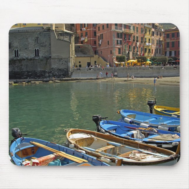 Alfombrilla De Ratón Europa, Italia, región de Liguria, Cinque Terre, 2 (Frente)