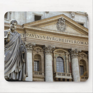 Alfombrilla De Ratón Europa, Italia, Roma. Basílica de San Pedro