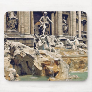 Alfombrilla De Ratón Europa, Italia, Roma. Monedas esparcidas en el fon