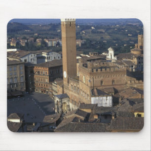 Alfombrilla De Ratón Europa, Italia, Siena. Descripción de la ciudad