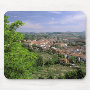 Alfombrilla De Ratón Europa, Italia, Toscana, Certaldo. Colina medieval