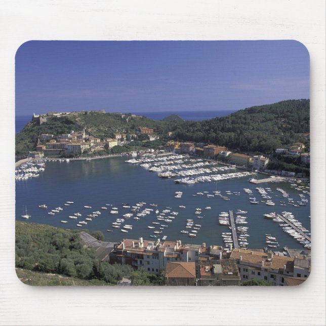 Alfombrilla De Ratón Europa, Italia, Toscana, Porto Ercole, Vista de (Frente)