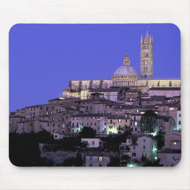 Alfombrilla De Ratón Europa, Italia, Toscana, Siena. C. Duomo y (Frente)