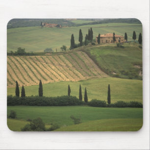 Alfombrilla De Ratón Europa, Italia, Toscana, Val d'Orcia, Toscano