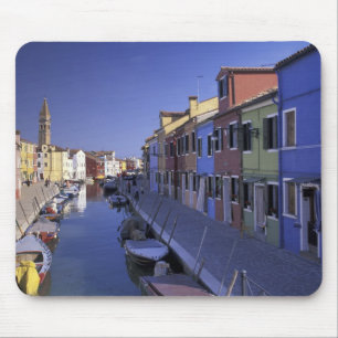 Alfombrilla De Ratón Europa, Italia, Venecia, Isla Murano, Colorido