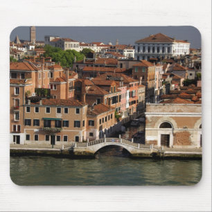 Alfombrilla De Ratón Europa, Italia, Venecia. Vistas al canal. UNESCO