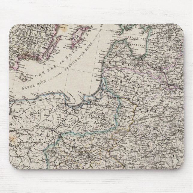 Alfombrilla De Ratón Europa oriental, Rusia, Suecia (Frente)