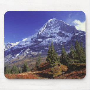 Alfombrilla De Ratón Europa, Suiza, Eiger. Colores otoñales abundan
