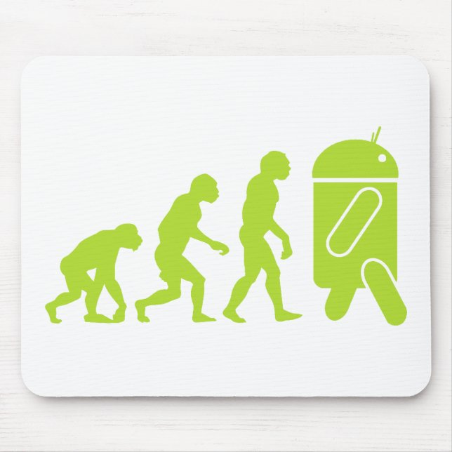 Alfombrilla De Ratón Evolución Android (Frente)