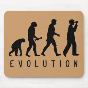 Alfombrilla De Ratón Evolución: Birder