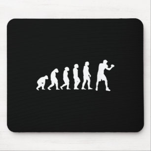 Alfombrilla De Ratón Evolución de Boxeo Kickboxing Boxeo Lucha Boxeador
