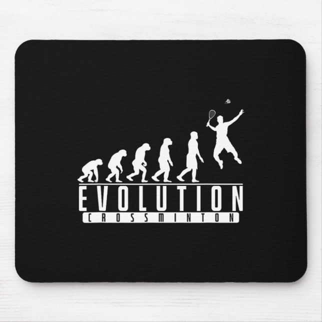 Alfombrilla De Ratón Evolución de Crossminton (Frente)