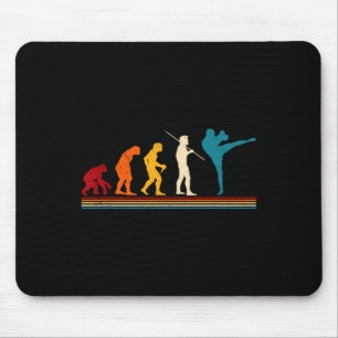 Alfombrilla De Ratón Evolución de Kickboxing Kickboxer Karate Boxeo Mma