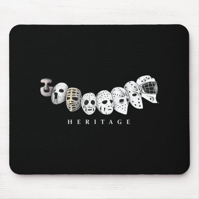 Alfombrilla De Ratón Evolución de la cancha de hockey sobre hielo vinta (Frente)