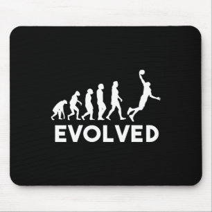 Alfombrilla De Ratón Evolución del baloncesto Hombres Mujeres Chicas Ni