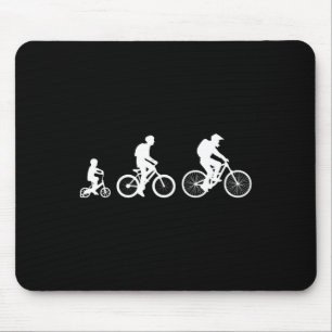Alfombrilla De Ratón Evolución del ciclismo de montaña en bicicleta par