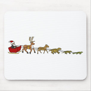 Alfombrilla De Ratón Evolución del navidad