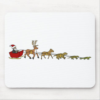Alfombrilla De Ratón Evolución del navidad