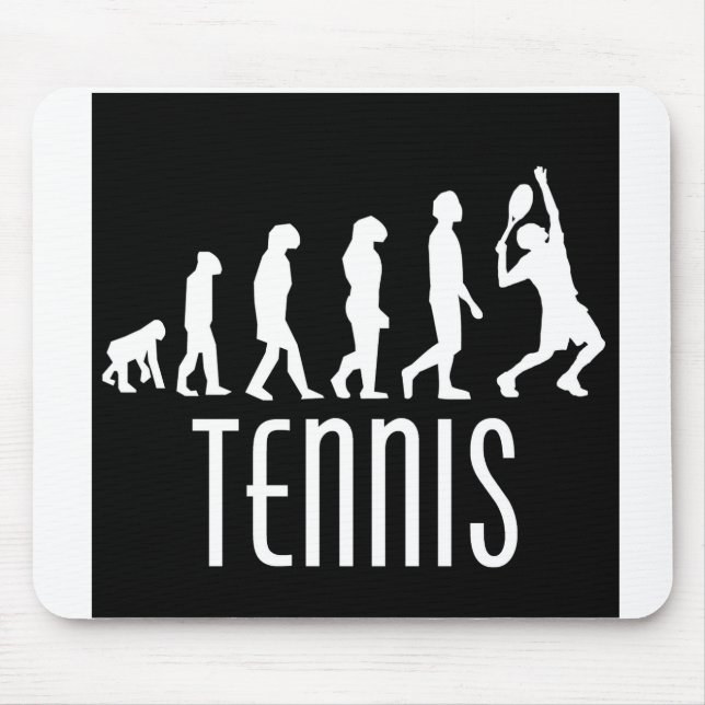 Alfombrilla De Ratón Evolución del tenis (Frente)