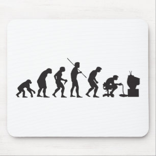 Alfombrilla De Ratón Evolución del videojugador del juego de los