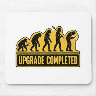 Alfombrilla De Ratón Evolución Divertida Completada