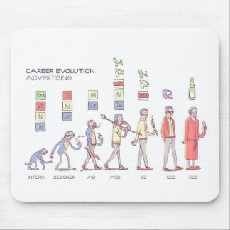 Alfombrilla De Ratón Evolución Mousepad de la carrera