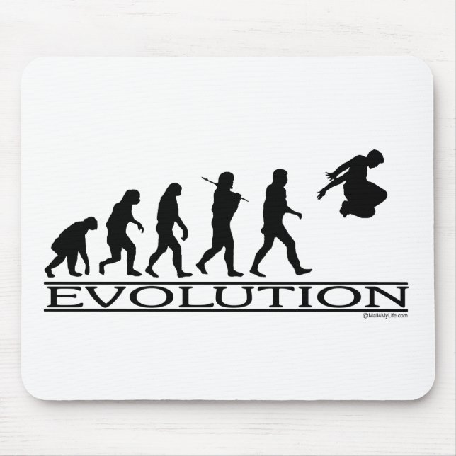 Alfombrilla De Ratón Evolución Parkour (Frente)