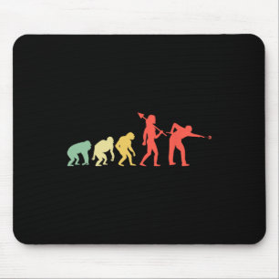 Alfombrilla De Ratón Evolución Pool de rack Billiard Player Billiards C