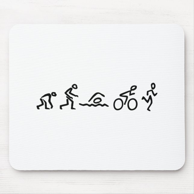 Alfombrilla De Ratón Evolución tri (Frente)