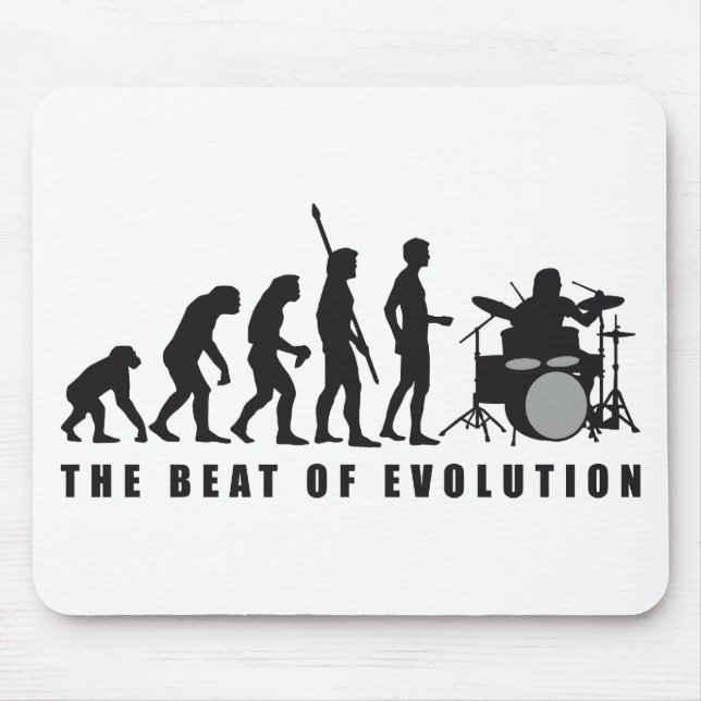Alfombrilla De Ratón evolution drummer (Frente)