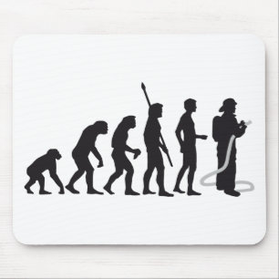 Alfombrilla De Ratón evolution firefighter