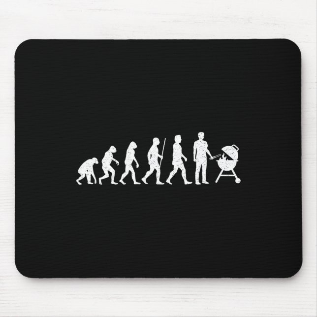 Alfombrilla De Ratón Evolution Grilling Funny Bbq Grill Rbecue (Frente)