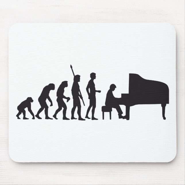 Alfombrilla De Ratón evolution piano (Frente)