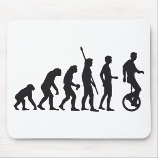 Alfombrilla De Ratón evolution unicycle