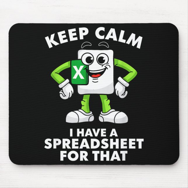 Alfombrilla De Ratón Excel Coworker Employee Farewell Goodbye Birthday  (Frente)