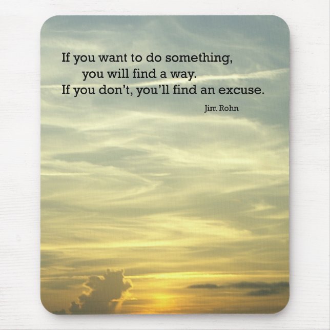 Alfombrilla De Ratón Excusa (Frente)