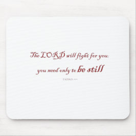 Alfombrilla De Ratón Éxodo 14:14, el SEÑOR peleará por Ti,