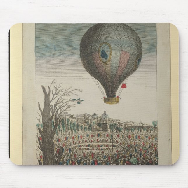 Alfombrilla De Ratón Experimento del globo de aire caliente (Frente)