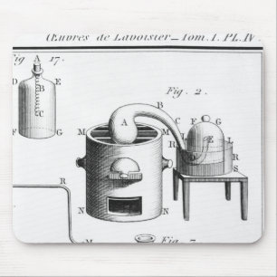 Alfombrilla De Ratón Experimento en la descomposición del agua