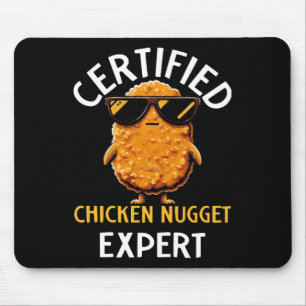 Alfombrilla De Ratón Experto certificado en el nugget de pollo