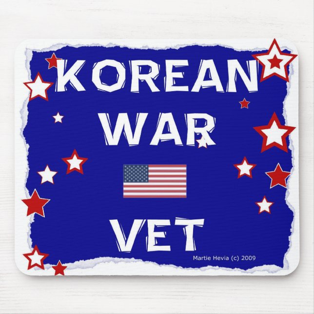 Alfombrilla De Ratón Experto de guerra coreano - En honor - Mousepad (Frente)