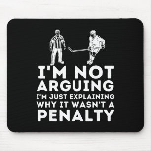 Alfombrilla De Ratón Explicando Por Qué No Fue Penalización - Hockey So
