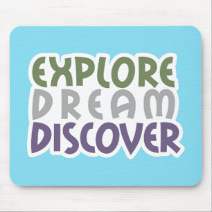 Alfombrilla De Ratón Explorar Dream Discover