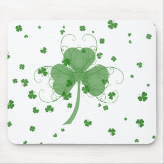 Alfombrilla De Ratón explosión de shamrock